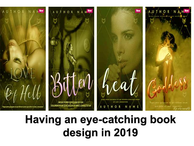 Having an eye-catching book design in 2019